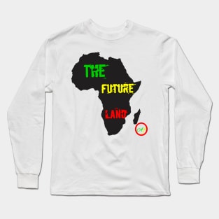 African Crop Top, Black Women Girl Birthday Graphic Tee, African Clothing Black Tee, Burning Man Clothing Women Long Sleeve T-Shirt